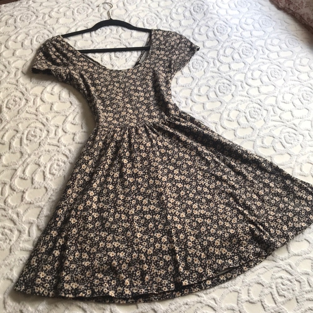 Floral Skater Dress